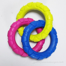 Pet Dog Toy Bite Resistant Interactive TPR Rings